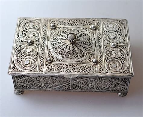 turkish decorative handmade metal jewelry box|Metal Turkish Box .